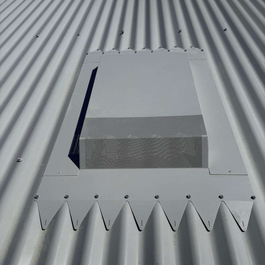 Roof ventilation for bushfire-prone areas