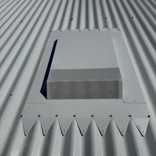 Roof ventilation for bushfire-prone areas