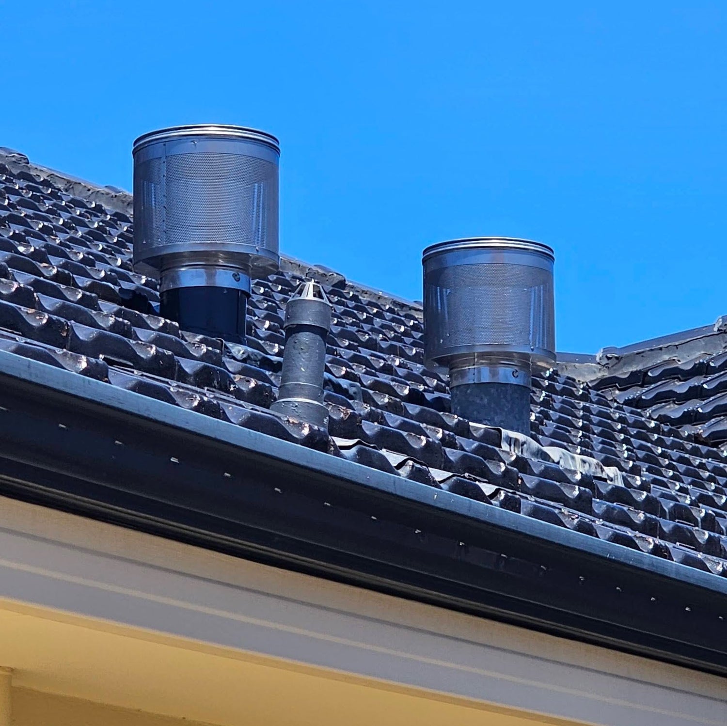 Custom Soldered Lead Flumes for Tiled roofs