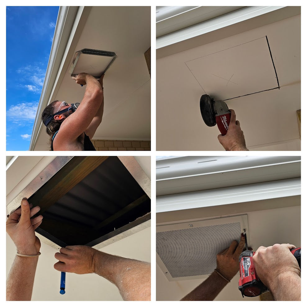 EV350PV Eaves venting Kit for Turbine roof ventilators/Static roof ventilation
