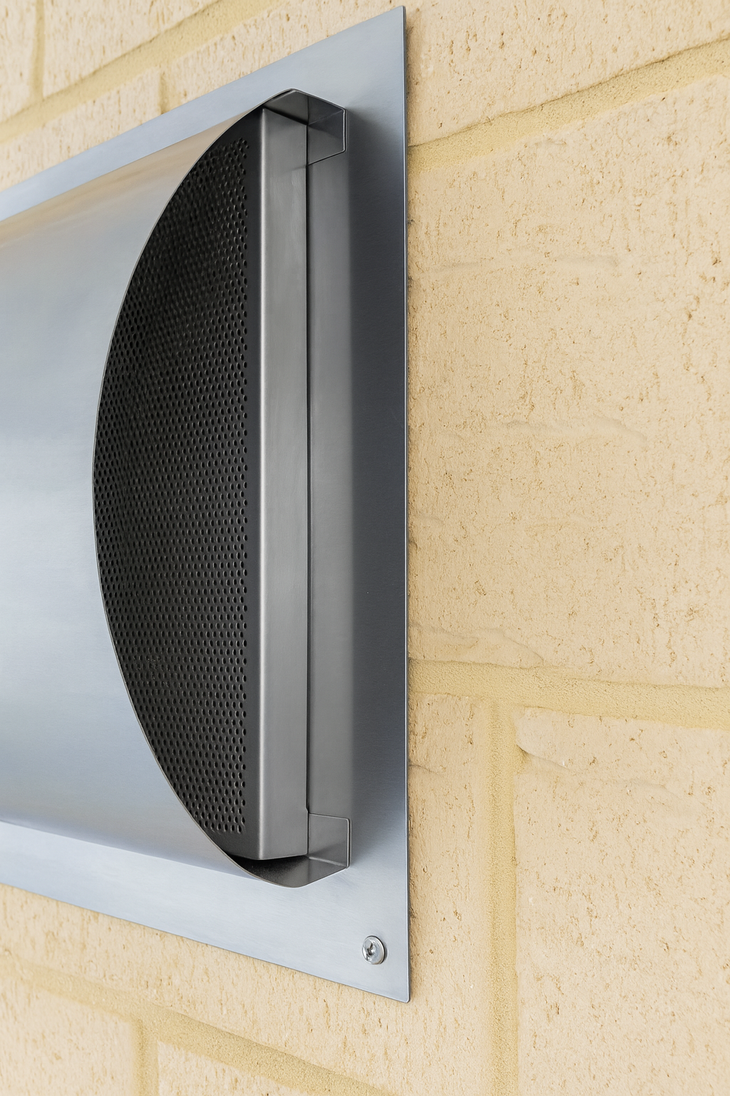 150mm Stainless Steel  Rangehood Wall Vent.