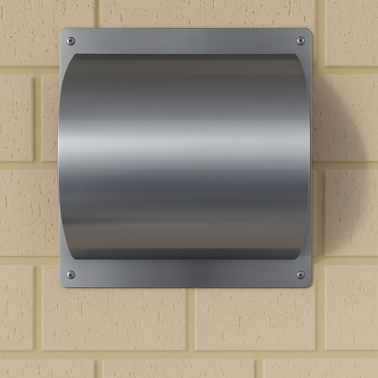 150mm Stainless Steel  Rangehood Wall Vent.