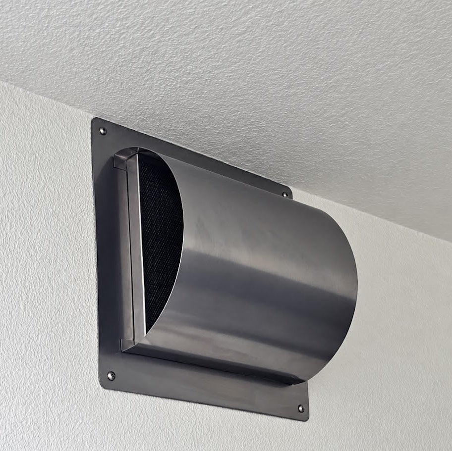WV-200SS: 200mm Stainless Steel Rangehood Wall vent