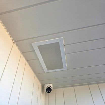 EV-400 Hi Flow 2 x 150mm 天花板排气扇屋檐通风口 - 经认证适用于丛林火灾地区