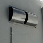 WV-150SS: 150mm Stainless Steel  Rangehood Wall Vent.
