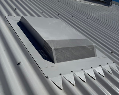 Rangehood roof venting Kit: Surf Mist