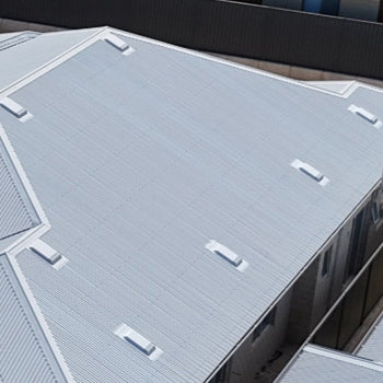 Rangehood roof vent kit: zincalume