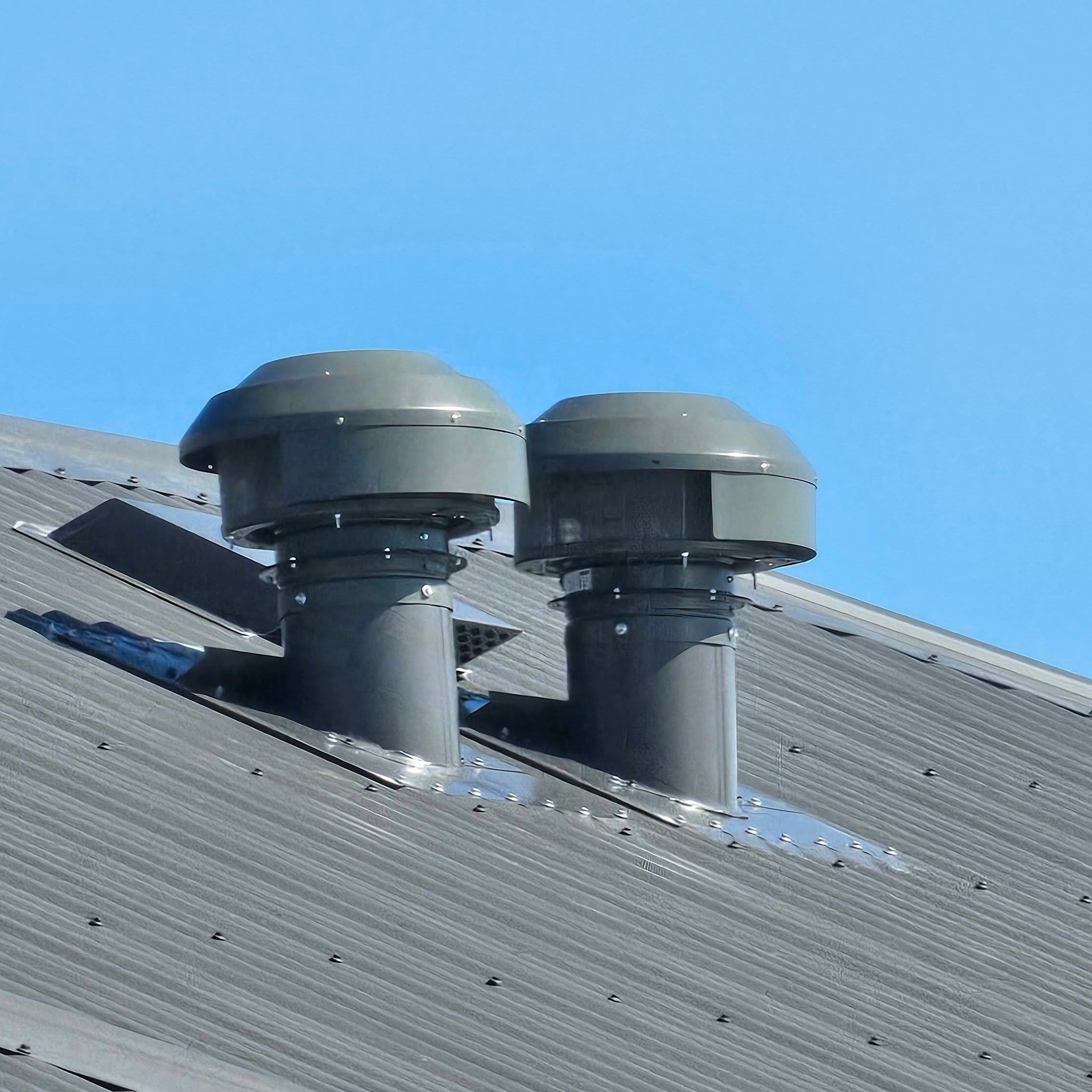 200mm Tin Roof Flume for all brands of 200mm External Rangehood Roof Motors