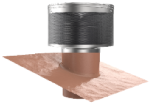 200mm Tiled Roof Vent Kit