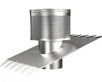 200mm Tin Roof flume kit BBQ Rangehood