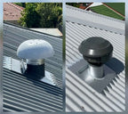 ARK200 universal 200mm metal roof flume for external kitchen and alfresco rangehood roof motors and 200mm roof vents.