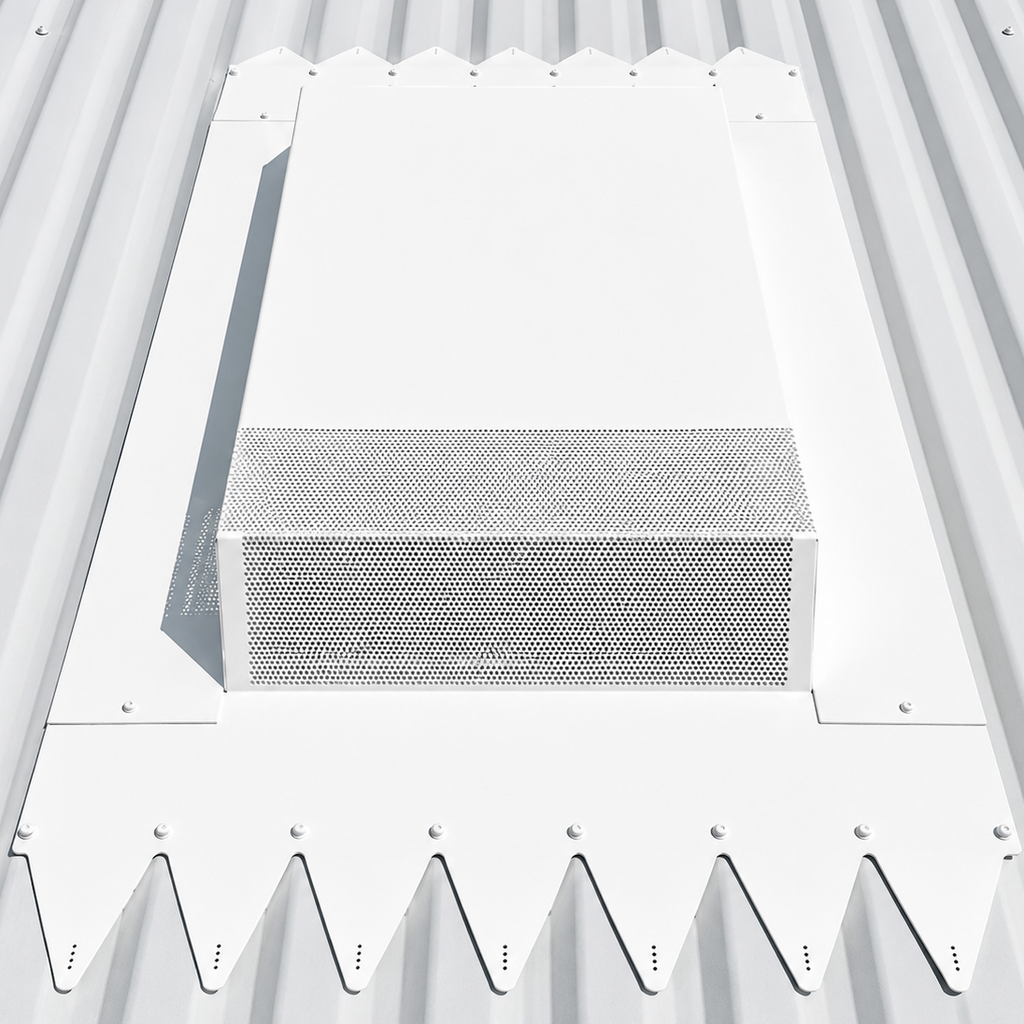 Rangehood Roof Venting Kit - DV350LP-Dover White