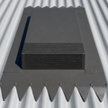 Australian designed low profile roof vent for kitchen rangehood exhaust on a metal roof.