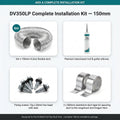 DV350LP Installer Pack – Duct, Silicone & Screws