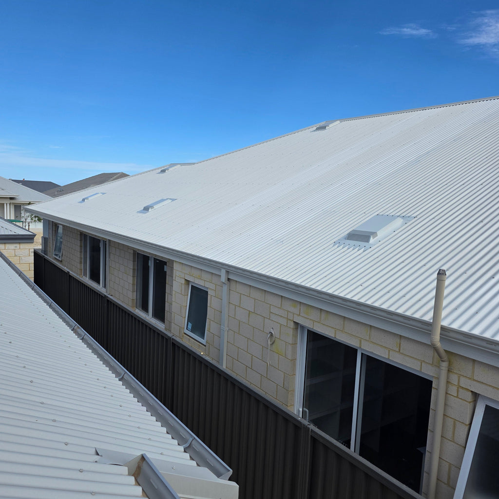Rangehood roof vent kit: zincalume