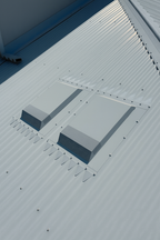Rangehood roof venting Kit: Shale Grey