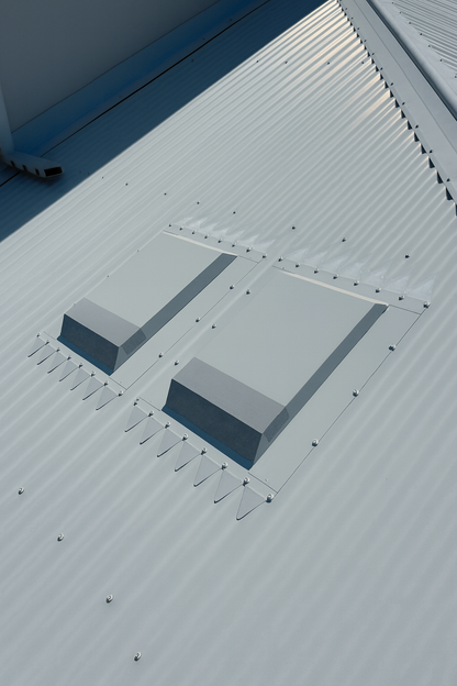 Rangehood roof venting Kit: Shale Grey