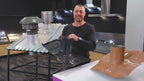 DV-TRK200 200mm Custom Lead Roof Flume | Tiled Roof Rangehood Flashing